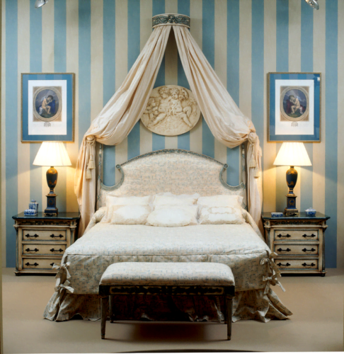 klasik yatak odası dekorasyonları