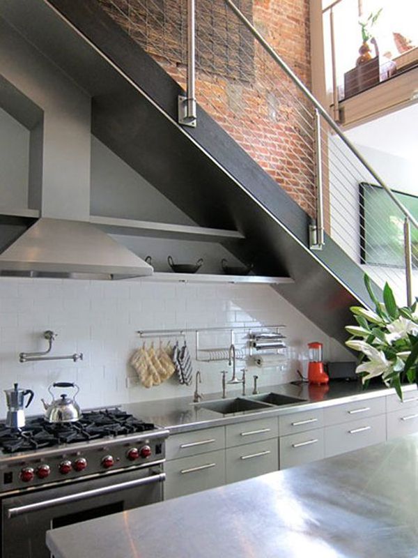 Merdiven Altı Mutfak Tasarım